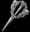 Picture of Celtic Serpent Silver Kilt Pin