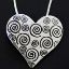 Picture of Celtic Spiral Heart Pendant 