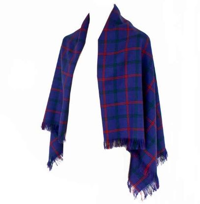 Montgomery Feathereight Tartan Shawl