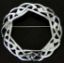 Picture of Celtic Weave Interlace Plaid Brooch