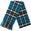 Picture of Thompson Blue Tartan Scarf