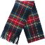 Picture of Stewart Black Tartan Scarf