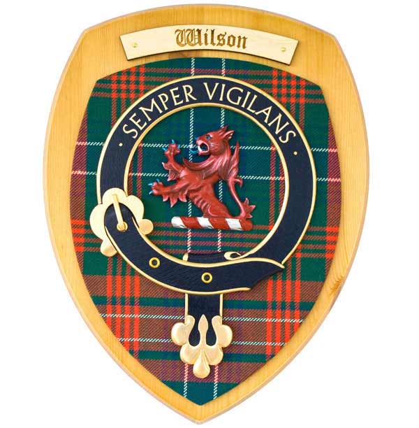 Clan Crest Scottish Heraldry Wooden Wall Plaques | Scots Connection