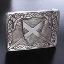 Picture of St. Andrew's Cross Kilt Belt Buckle