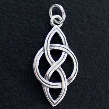 Picture of Scots Celtic Silver Luck Pendant