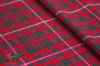 MacKinnon Red Modern Tartan Fabric