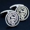 MacDonald Clan Silver Cufflinks